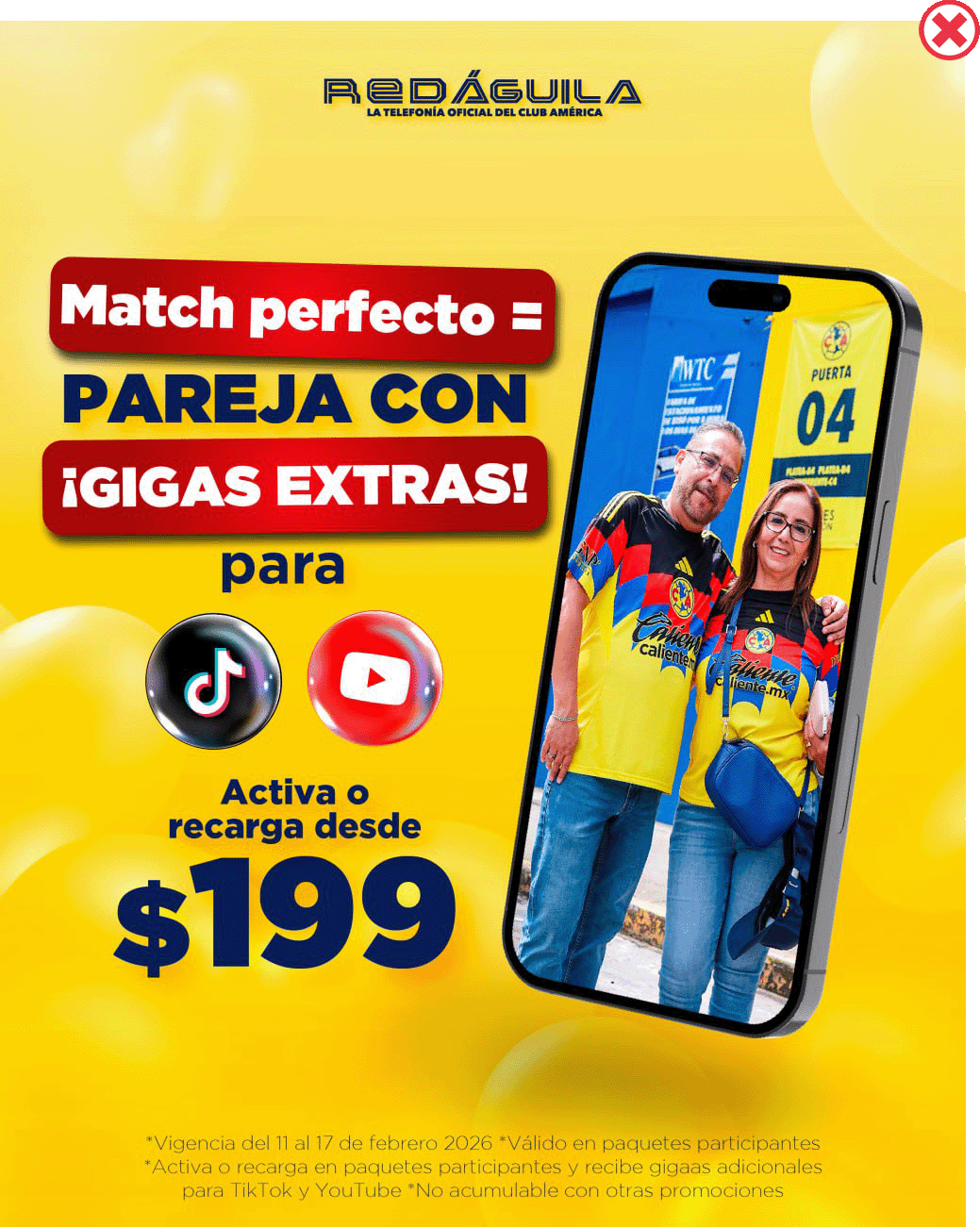 Promo TikTok y Youtube